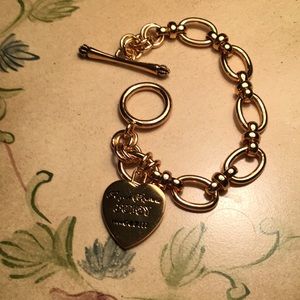 New Juicy Couture Gold Tone Bracelet!